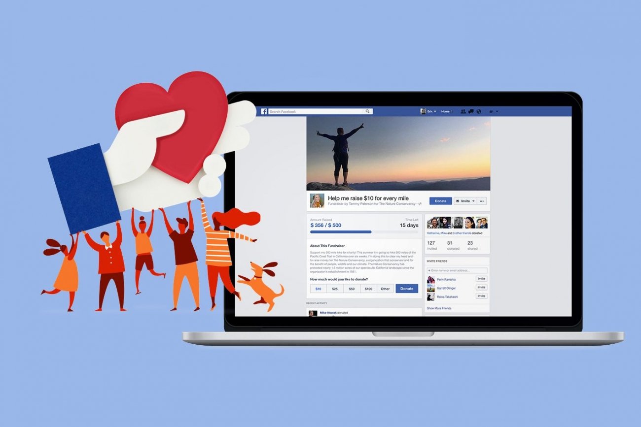 Facebook launches a donation system for not-for-profit organizations in Europe