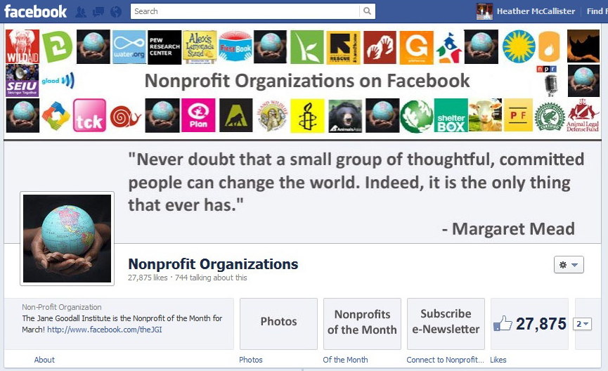 The New Facebook Timeline Layout Improving Non-Profits